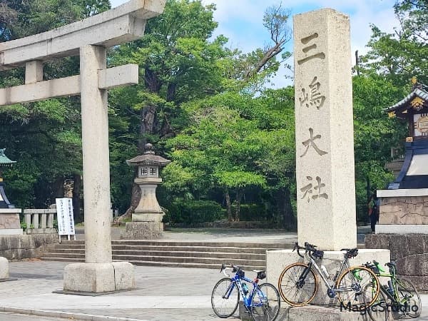 三嶋大社　正面入り口の写真